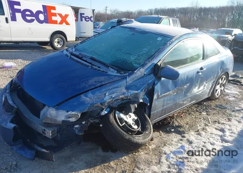 2011 Honda Civic Lx z USA, uszkodzony, nr VIN 2HGFG1B66BH501276